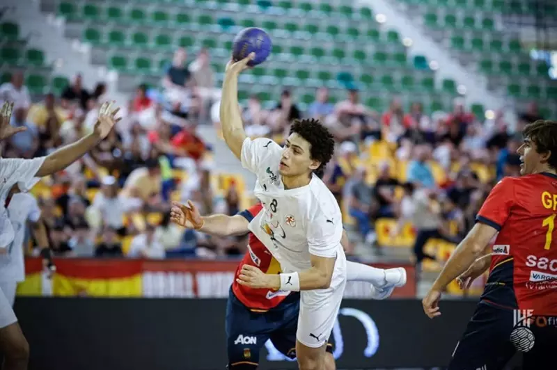زياد حشاد لاعب منتخب مصر لكرة اليد زياد حشاد لاعب منتخب مصر لكرة اليد